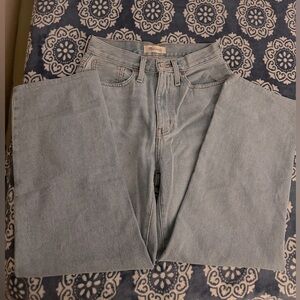 NWT Madewell baggy Straight Jeans